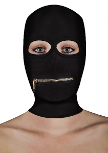Маска с молнией Extreme Zipper Mask with Mouth Zipper SH-OU175BLK