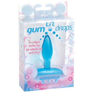 Маленькая голубая пробка Li'l Gum Drops Slick 0242-11BXDJ