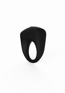 Вибрирующее кольцо Black SH-BGT002BLK