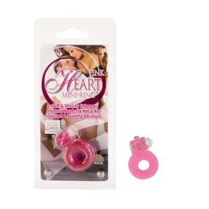Виброкольцо Pink Heart Mini Ring 1807-04CDSE