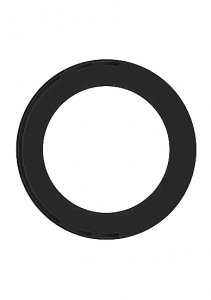 Эрекционное кольцо SONO No42 Black SH-SON042BLK