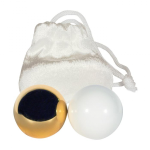 Вагинальные шарики LE CHIC SENSUOUS BALLS GOLD/WHITE 9718TJ