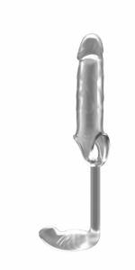 Насадка Stretchy Penis Exten and Plug - Transparent No.34 SH-SON034TRA