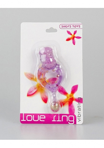 Эрекционное виброколечко Love Ring PurplePurple SH-SHT011PUR