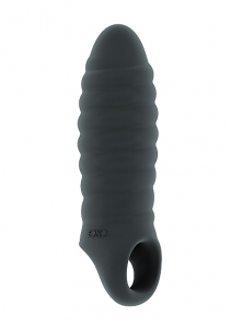 Насадка Stretchy Thick Penis Extension Grey No.36 SH-SON036GRY