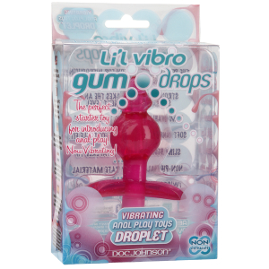 Пробка с вибро Li'l Gumdrops Droplet Buble Gum 0242-24BXDJ