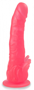 Фаллоимитатор на присоске розовый 210200ru