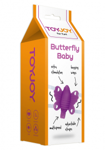 Клиторальный стимулятор Butterfly Baby Purple 10130TJ