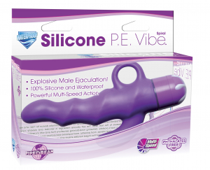 Стимулятор простаты Silicone P.E. Vibe Spiral Purple 270212PD