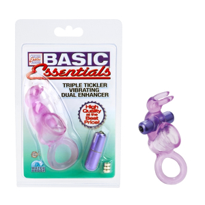 Вибронасадка Basic Essentials Stretchy Bunny Purple 1739-14CDSE