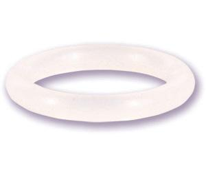Белое силиконовое кольцо Silicone Love Ring 2127-01CDDJ