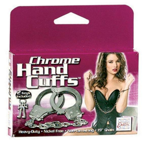 Наручники стальные Chrome Hand Cuffs 2651-00BXSE