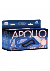 Мастурбатор с вибрацией APOLLO ALPHA STROKER 2 BLUE 0848-60BXSE