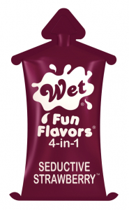 Лубрикант Wet Fun Flavors Seductive Strawberry подушечка10mL 20483wet
