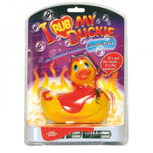 Вибратор утенок I Rub My Duckie Red Devil 10128