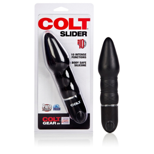 Анальный стимулятор с вибрацией COLT Slider Black 6904-15CDSE