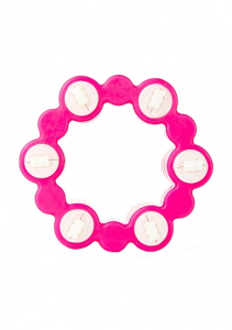 Эрекционное кольцо с вибрацией Sixshot - Pink SH-SHT126PNK