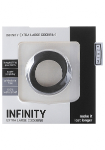 Эрекционное кольцо Infinity XL Black SH-MJU012BLK