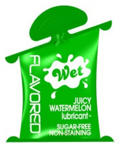 Лубрикант Wet Flavored Juicy Watermelon подушечка 10mL 23409wet