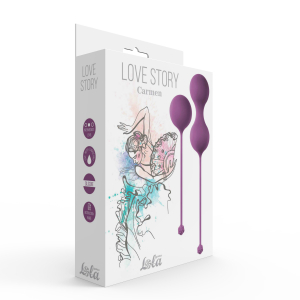Набор вагинальных шариков Love Story Carmen Lavender Sunset 3011-03lola