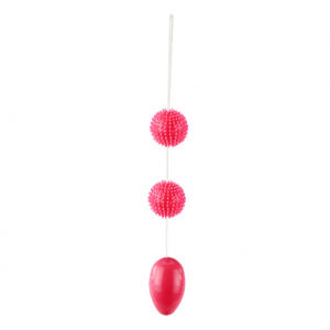 Анальные шарики розовые BI-014036-5PK