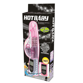 Вибратор Хай-Тек HotBaby Кролик BW-045002
