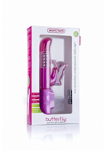 Вибратор Hi-Tech Butterfly - Pink SH-SHT195PNK