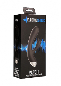Вибратор E-Stim Rabbit Vibrator Black SH-ELC001BLK