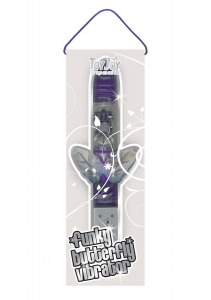 Hi-tech вибратор Funky Butterfly Dark Purple 9983TJ