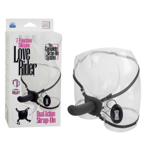 Страпон 7-Function Silicone Love Rider Dual Action Strap-On 1499-15BXSE