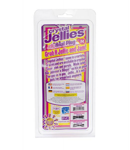 Анальная пробка Crystal Jellies Medium розовая 0289-03CDDJ
