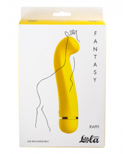 Перезаряжаемый вибратор Fantasy Raffi Yellow 7910-01lola