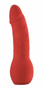 Страпон Deluxe Silicone Strap On 10 Inch Red Ouch! SH-OU207RED