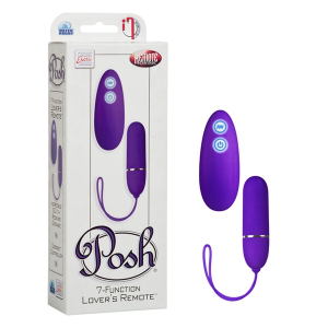Вибропуля Posh 7-Function Lover’s Remotes Purple 0076-15BXSE
