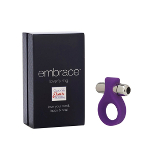 Виброкольцо Embrace lover’s ring фиолетовое 4615-30BXSE