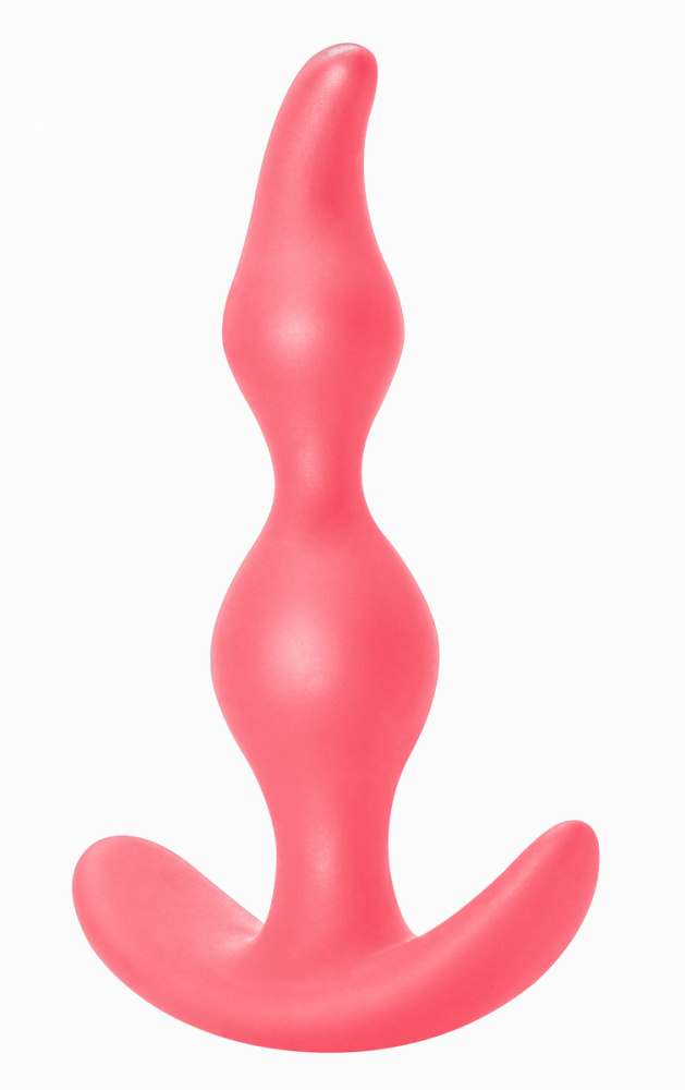 Анальная пробка Bent Anal Plug Pink 5002-01lola Анальная пробка Bent Anal Plug Pink 5002-01lola