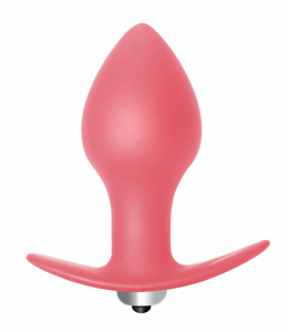 Анальная пробка с вибрацией Bulb Anal Plug Pink (Батарейки ААА) 5006-01lola