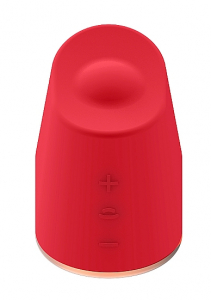Клиторальный стимулятор Rotating & Vibrating Clitoral Stimulator Dazzling Red SH-ELE009RED