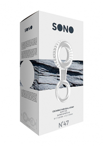 Эрекционное кольцо SONO No47 Translucent SH-SON047TRA