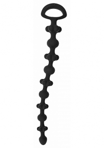 Анальная цепочка Flower Chain Black SH-SHT133BLK