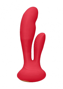 Вибратор G-Spot and Clitoral Vibrator Flair Red SH-ELE013RED
