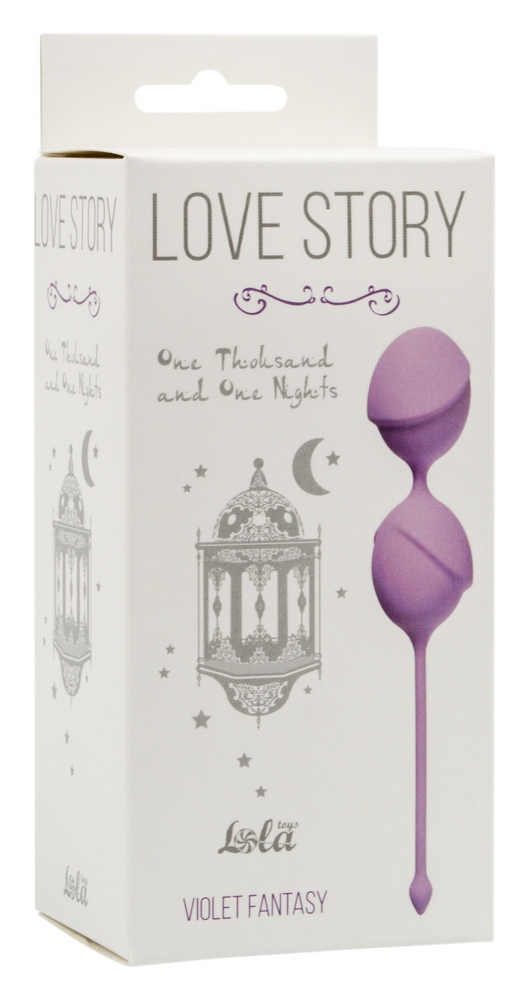 Вагинальные шарики Love Story One Thousand and One Nights Violet Fantasy 3004-05Lola
