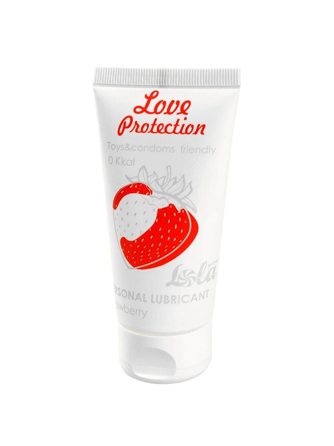 Лубрикант на Водной Основе Lola Games Love Protection Strawberry 50ml 1831-01lola