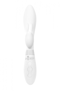 Перезаряжаемый вибратор Indeep PRO Theona White 7707-01indeep