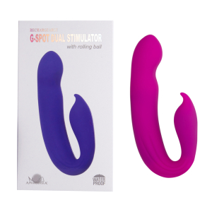 Вибратор G-Spot Dual Stimulator with Rolling Ball Rose183315RoseHW