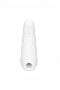 Вакуумный массажер с Вибрацией Satisfyer Curvy 1 Plus White 001845SA
