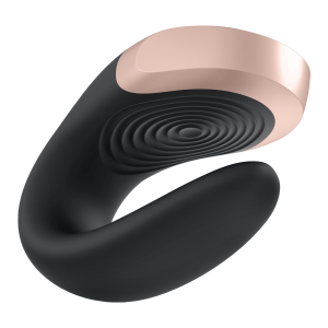 Виброcтимулятор Satisfyer Double Love Connect App black 001722SA