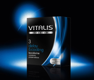 Презервативы VITALIS premium №3 delay& cooling 40126VP