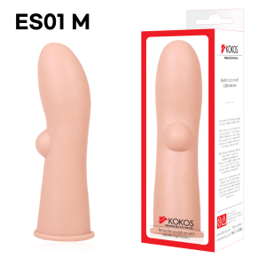 Насадка на пенис Extreme Sleeve с бугорком TPR телесная KOKOS ES-001-M