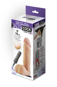 Насадка на Harness с вибрацией 12 режимов UNICOCK 6